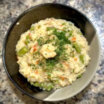 Shrimp & Asparagus Risotto