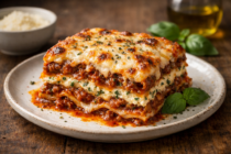 Lasagna Bolognese with Ricotta