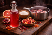 Blood Ruby Simple Syrup