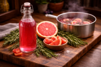 Ruby Rose Simple Syrup